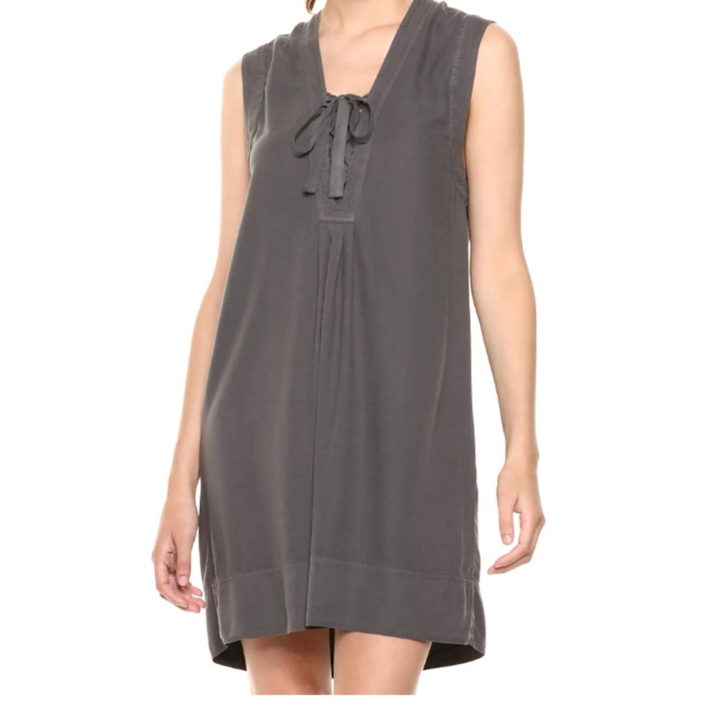 NWT- SPLENDID Womens Lace-up Sleeveless Shift Dress OBO